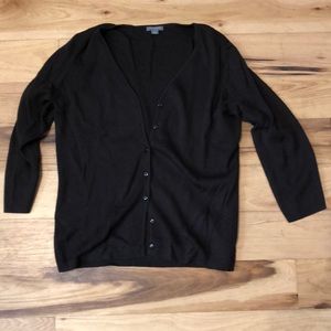 Ann Taylor chocolate cardigan